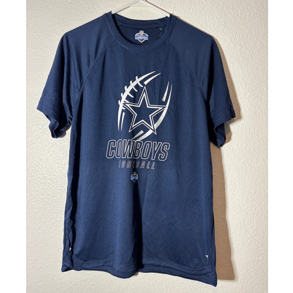 NFL NWT Men's Size S Dallas Cowboys Football Scouting Combine Graphic T-Shirt
